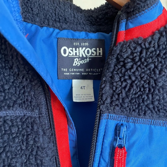 $7 bundle/ Boys OshKosh B'gosh Jacket 4T - Picture 3 of 5